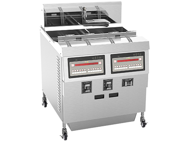 Gas Open Fryer Factory/Open Fryer Supplier Double well Commercial Gas Open Fryer with Filtration FG 2.4.50-C Featured Image