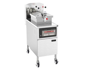 China Computer Fryer 24L Commercial Electric Pressure Fryer For Fried Chicken With Stainless Steel Body PFE-800C/China Gas Pressure Fryer